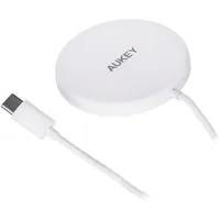 Aueky Aircore Magnetic Lc-A1 Wireless magnetic charger Qi Usb-C 15W White  692041999339 Ladauksic0034