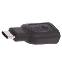 Adapter Usb 3.0 A socket,USB C plug  Qoltec-50505 50505