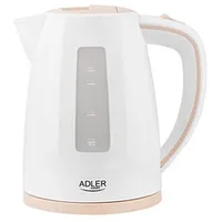 Adler Ad 1264 electric kettle 1.7 L 2200 W Hazelnut, White  6-Ad 5902934830928