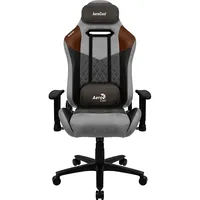 Aerocool Duke Aerosuede Universal gaming chair Black, Brown, Grey  Aeroac-280Duke-Grey 4710562751154 Gamaerfot0039
