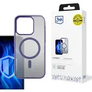 Apple iPhone 15 Pro - 3Mk Frosty Magcase Purple  5903108596541