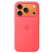 Apple iPhone 17 Pro Silicone Case with Magsafe  Bright Guava Mhw04Zm/A 195951037110