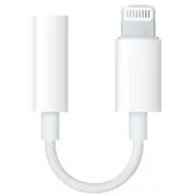 Apple Lightning to 3.5 mm Headphone Jack Adapter Oem  Mmx62Zm/A 190198001795