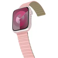 Araree pasek Silicone Link Apple Watch 42 44 45 49Mm różowo-zielony pink-khaki Ar70-01907B  8809961110245