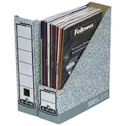 Arhīva bokss Fellowes ar izmēru 78X311X258Mm, pelēkbalta  200-03458