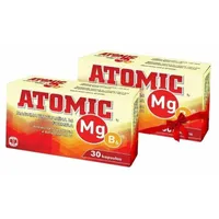 Atomic Mg B6 magnija un vitamīna formula N30 11 Kapsulas 13370  4751013020153 21069098