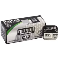 Bat335.Mx1 335 baterijas 1.55V Maxell sudraba-oksīda Sr512Sw iepakojumā 1 gb.  3100000527990