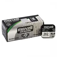 Bat362.Mx1 362 baterijas 1.55V Maxell sudraba-oksīda Sr721Sw. 361 iepakojumā 1 gb.  3100000528041