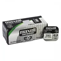 Bat390.Mx1 390 baterijas 1.55V Maxell sudraba-oksīda Sr1130Sw, 389 iepakojumā 1 gb.  3100000528119