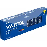 Bataa.alk.vi10 Lr6/Aa  baterijas Varta Industrial Alkaline Mn1500/4006 iepakojumā 10 gb. 3100000593919