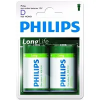 Edco Baterija Philips D Longlife 2Gb 8712581645502  1645502