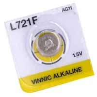 Batg11.Vnc G11 baterija Vinnic Alkaline Lr721/362 bez iepakojuma 1Gb.  Batg11.Vnc1 3100000600006