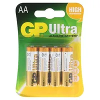 Battery alkaline 1.5V Aa non-rechargeable 4Pcs.  Bat-Lr6/U-B4 15Au-U4