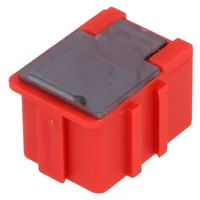 Bin Esd 16X12X15Mm Abs,Copolymer styrene red,transparent  Smdboxn111661Ls