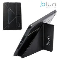 Blun Mhs Eko ādas sāniski atverams maks ar stendu Samsung T230 Galaxy Tab 4 7.0 Melns  Bl-Mhs-Sa-T230-Bk 5901737249029