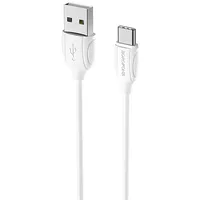 Borofone Cable Bx19 Benefit - Usb to Type C 3A 1 metre white  Kabav1046 6931474701800