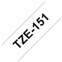 Brother Tze151 tape black/clear 24Mm 8M  4977766684996