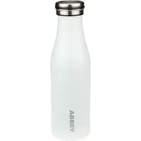 Bottle thermo Abbey Victoria 21Wz Wit 450Ml White/Silver  592Sc21Wzwit 8716404324193