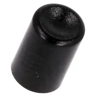 Button round black 1446,1840,1845,1852  1446.0203