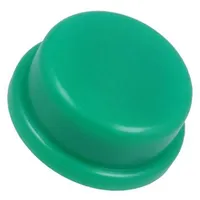 Button round green Ø13Mm Tacts-24N-F,Tacts-24R-F  Tact-2Brgn
