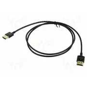 Cable Hdmi plug,both sides 2.0,High Speed  Ethernet Delock-84771 84771