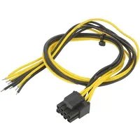 Cable mains Eps 8Pin female,wires 0.45M  Ak-Sc-22