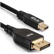 Cable Mini Dp To 1M/M/M Cac-1116 Club3D  8719214473105