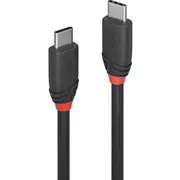 Lindy 1M Usb 3.2  Type C Cable, 20Gbps, 60W Pd, Black Line 36906 4002888369060 269317