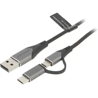 Cable Usb 2.0 A plug,USB B micro C plug 1M 3A  Cqehf