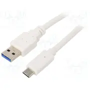 Cable Cablexpert Usb 3.0 A plug,USB C plug gold-plated  Ccp-Usb3-Amcm-6-W