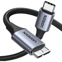 Cable Usb-C to Micro Usb Ugreen 15232, 1M Space gray 15232  6941876212323