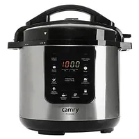 Camry Cr 6409 multi cooker 6 L 1000 W Black,Stainless steel  6-Cr 5902934833738