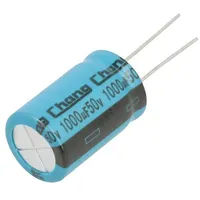 Capacitor electrolytic Tht 1Mf 50Vdc Ø16X25Mm Pitch 7.5Mm  Le1H102Ml250A00Ce0