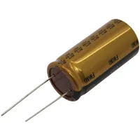 Capacitor electrolytic Tht 220Uf 35Vdc Ø10X12.5Mm Pitch 5Mm  Ufw1V221Mpd
