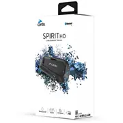 Cardo Spirit Hd motorcycle intercom 2 channels 600 m Black  Sprt0002 828831843333 Akgca3Sbl0018