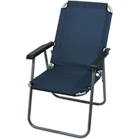 Cattara Lyon saliekamais kempinga krēsls - tumši zils  13458 8591686134582