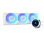 Chieftec Clc-360-Rgb-W computer cooling system Computer case All-In-One liquid cooler 12 cm White  753263079039 Chlchfzew0004