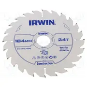 Circular saw Ø 184Mm Teeth 24 wood Holder assembly hole 30Mm  Irw-1897197 1897197