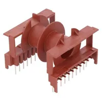 Coil former with pins plastic No.of term 20 Poles number 2  Etd49-Kh-20P-Ds-37 Etd49-Kh-20P-Ds-3780