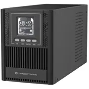 Conceptronic Zeus52Es1K nepārtrauktas baroscaronanas avots Ups DivkārScaronĀ-Konversija TieScaronSaiste 1 kilovoltampērs 900 W 3 Maiņstrāvas izvade -S  4015867238172