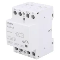 Contactor 4-Pole installation 63A 24Vac Nc x4  Ika63-04/24V 30.045.606
