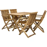 Dārza mēbeļu komplekts Finlay galds un 4 krēsli  K131801 4741617104908