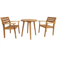 Dārza mēbeļu komplekts Florian galds un 2 krēsli  K27829 4741617107145