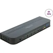 Delock Displayport 1.4 Kvm Switch 8K 30 Hz with Usb 5 Gbps and Audio  11484 4043619114849