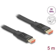 Delock High Speed Hdmi Flat Ribbon Cable 48 Gbps 8K 60 Hz 5 m  81004 4043619810048