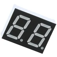 Display Led 7-Segment 14.2Mm 0.56 No.char 2 red 60Mcd anode  Opd-D5630Le-Bw