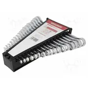 Wrench combination spanner-set double-sided Plating chromium  Gedore-3300994 3300994