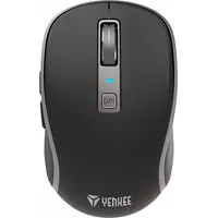 Dual WifiBluetooth wireless mouse, rechargeable battery, 5 buttons  Umyenrbdms2085B 8590669333875 Yms 2085Bk Noble