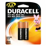 Baterijas Duracell Aa Alkaline 2Pack  5000394076921