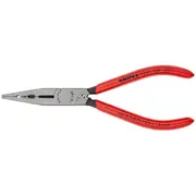 Elektriķu knaibles ar plastmasu pārklātas melnas atramentētas 160 mm Knipex 13 01  Knip/1301160